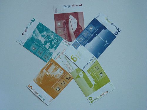 neue BürgerBlüten: alle Scheine